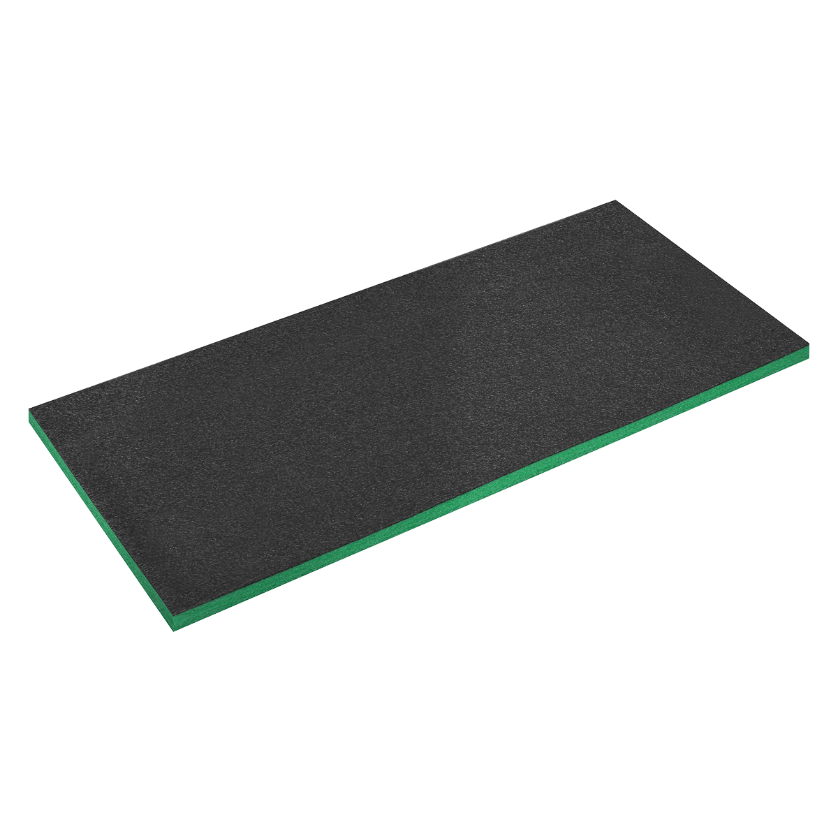 Sealey Easy Peel Shadow Foam® Green/Black 1200 x 550 x 30mm SF30G, Create your own tool tray inserts with this easy peel foam.