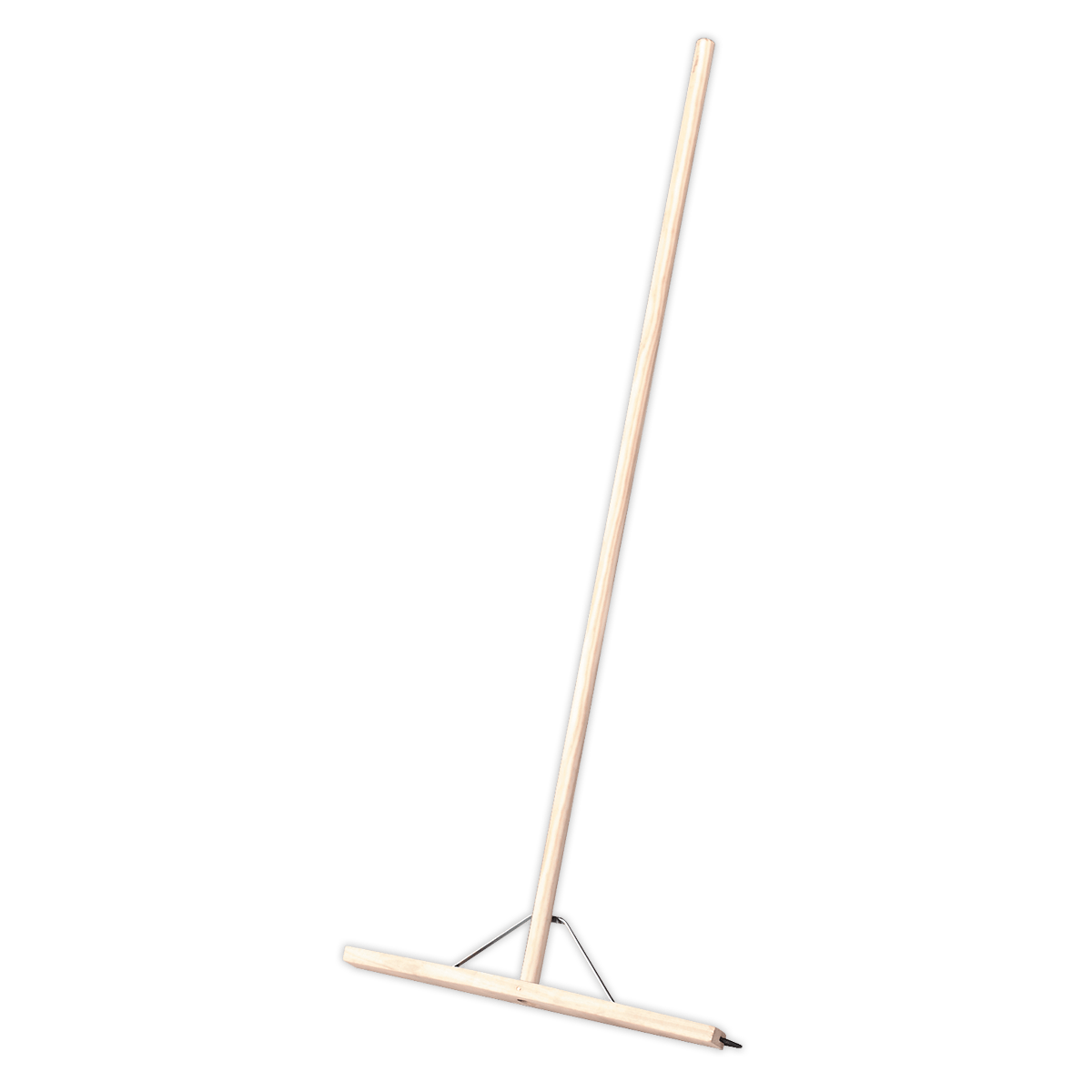 Sealey Rubber Floor Squeegee 24"(600mm) with Wooden Handle BM24RS | 24"(600mm) Rubber floor squeegee fitted with metal strengthening support. | toolforce.ie