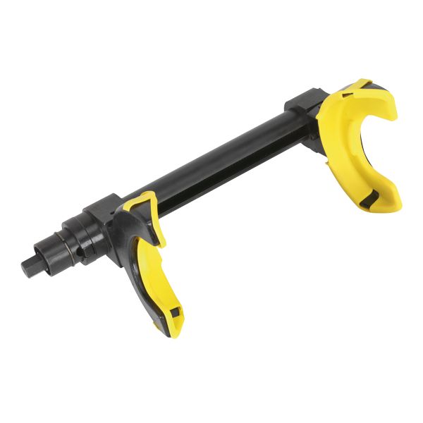 Sealey Professional Coil Spring Compressor Set 2500kg RE229 | Plastic yoke protectors that protect the spring coating from damage, which can invalidate the vehicle manufacturer's guarantee.