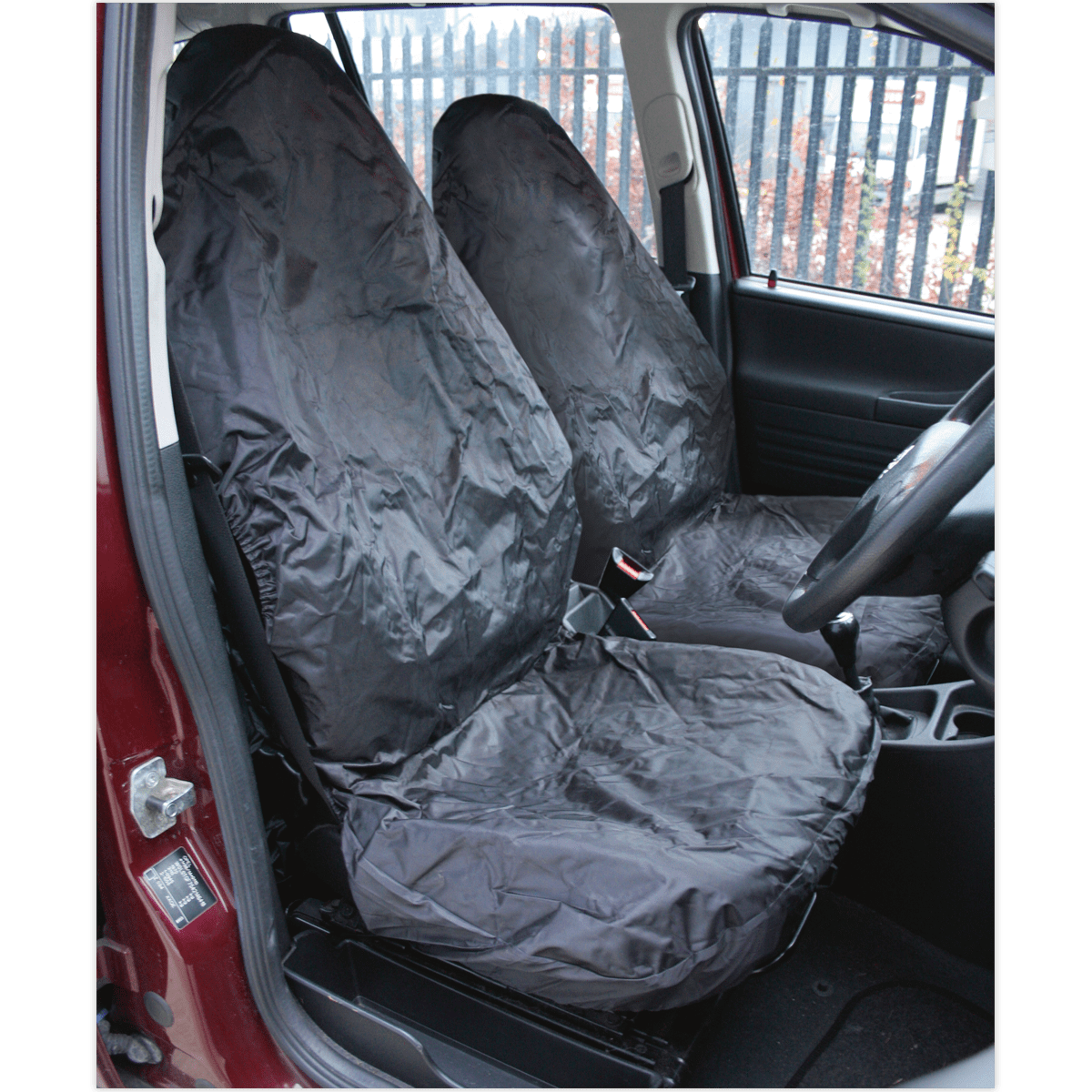 Sealey Front Seat Protector Set 2pc Heavy-Duty CSC6