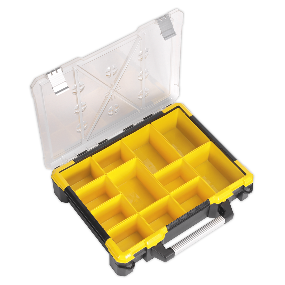 Sealey Parts Storage Case with 12 Removable Compartments APAS12R