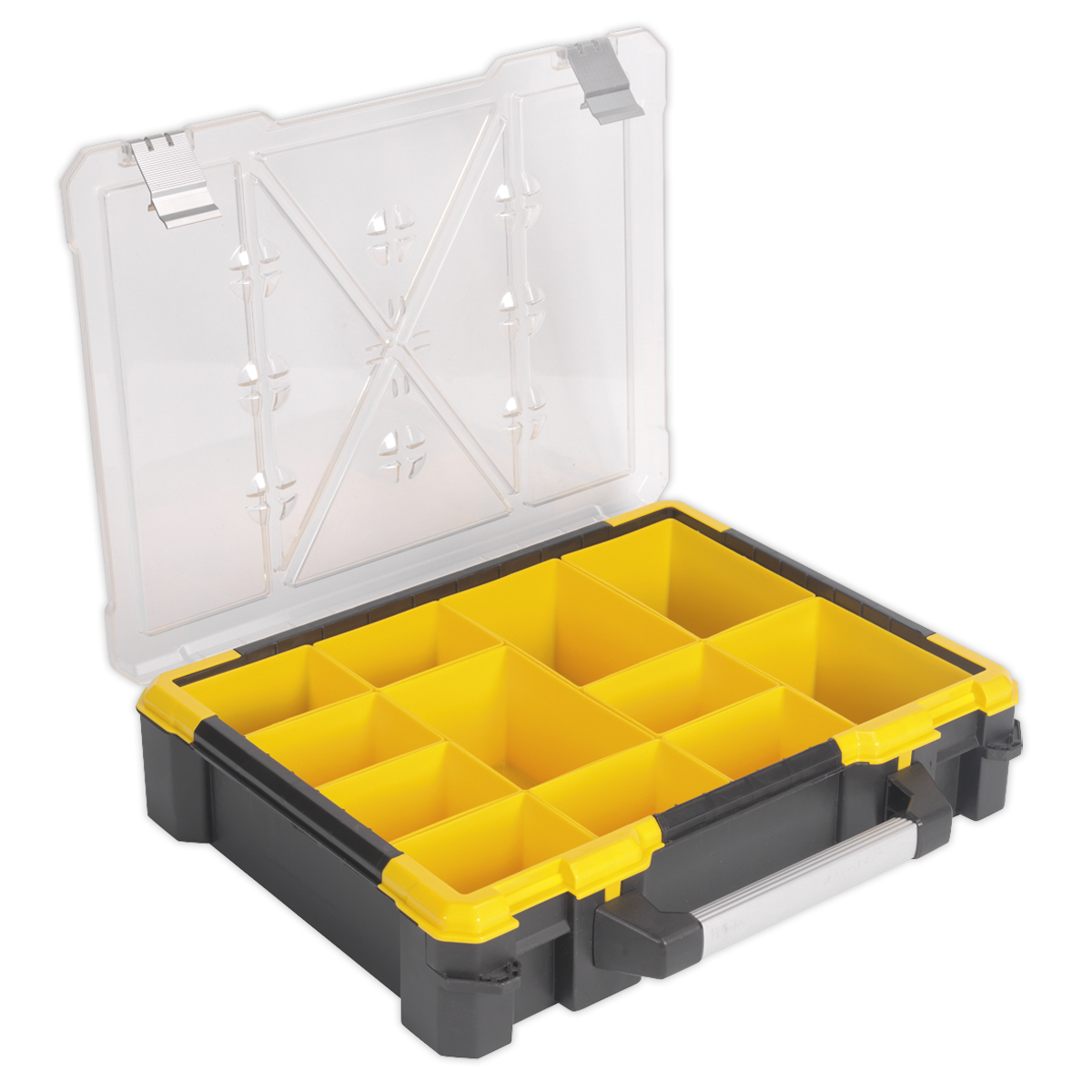 Sealey Parts Storage Case with 12 Removable Compartments APAS12R