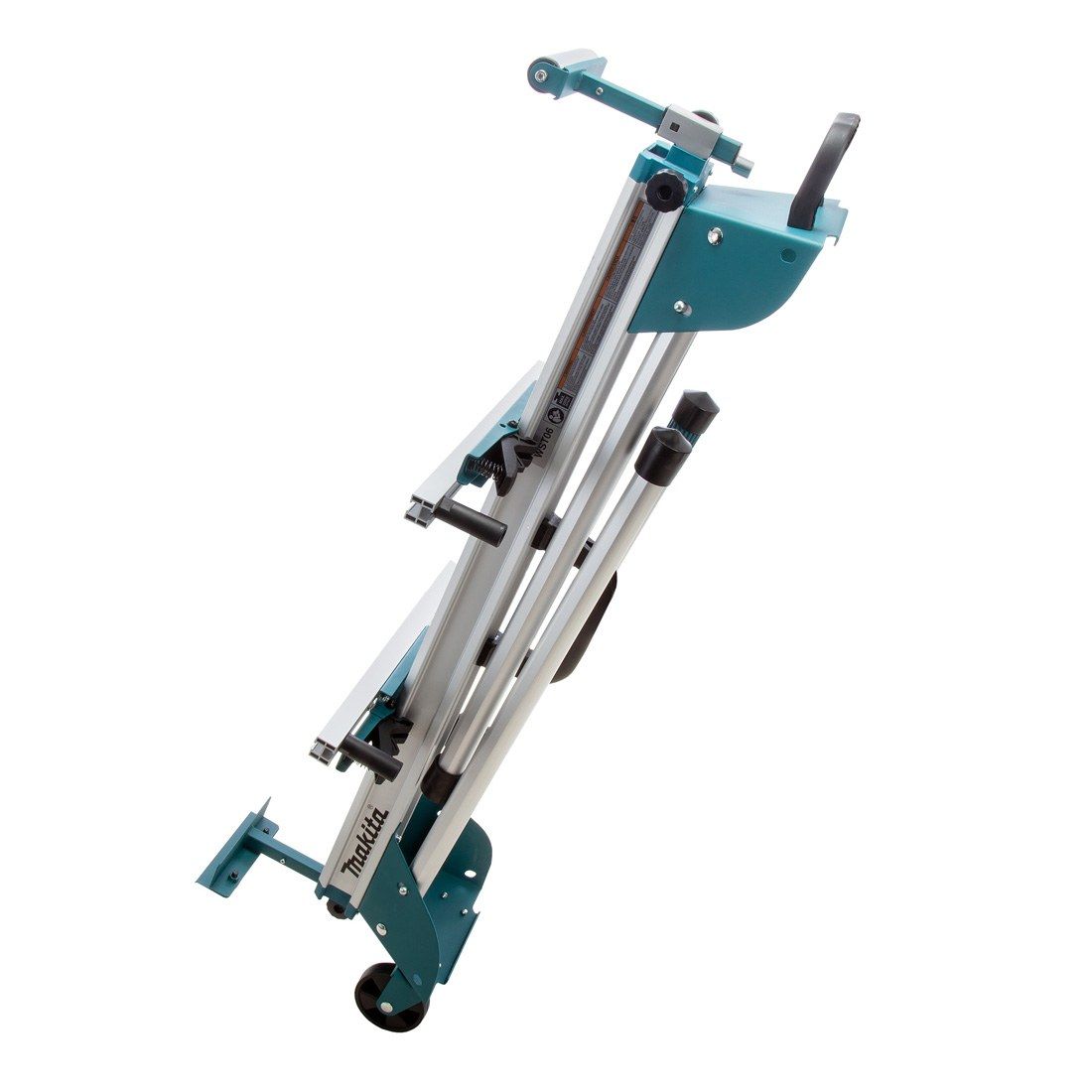 Makita Mitre Saw Stand V2 MAKDEBWST06 | The sturdy lightweight aluminium construction can support a maximum weight of 225kg / 500lb. | toolforce.ie