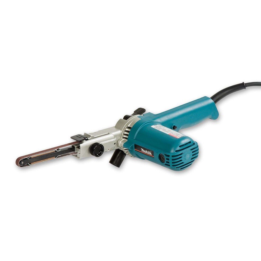 Makita 9032 Filing Belt Sander 240v MAK9032 | The Makita 9032 9mm power-file sander enables you to file and sand in awkward and confined areas | toolforce.ie