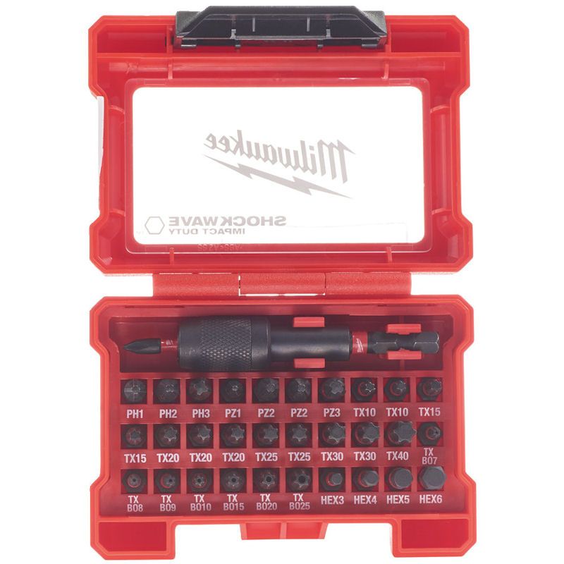 milwaukee shockwave bit set