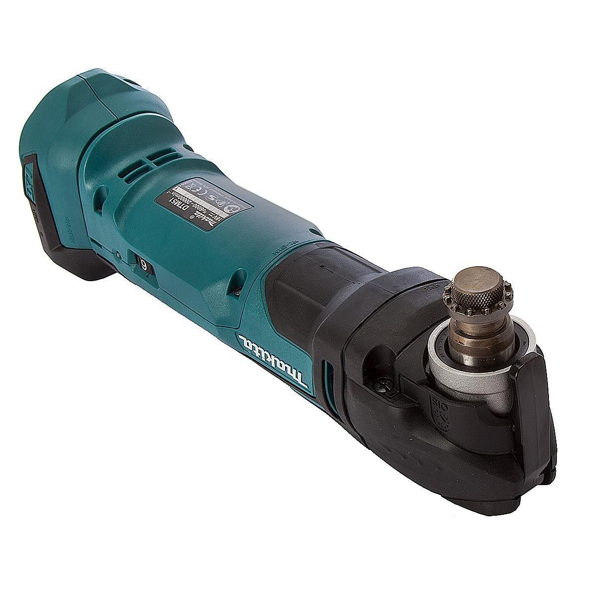 Makita 18v Ois Multi Tool Quick Change MAKDTM51Z1 | Ergonomically best possible barrel grip | toolforce.ie