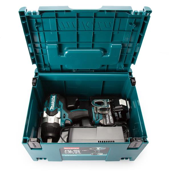 18v 34 1050nm makita impact driver 2x 5.0ah MAKDTW1001RTJ | Makita DTW1001RTJ 18 Volt Brushless 3/4" Impact Wrench, 2 x 5.0Ah Batteries | toolforce.ie