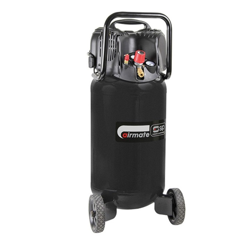 SIP 50L Air Compressor Vertical 06243, The SIP 50L Vertical Air Compressor 06243 is made of Solid durable construction.
