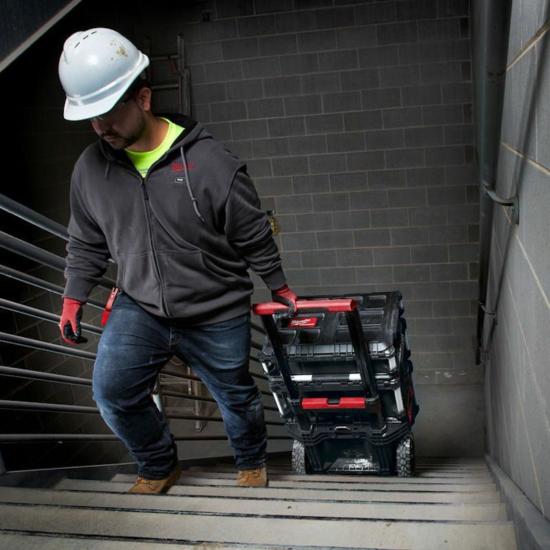 wheel tools up stairs