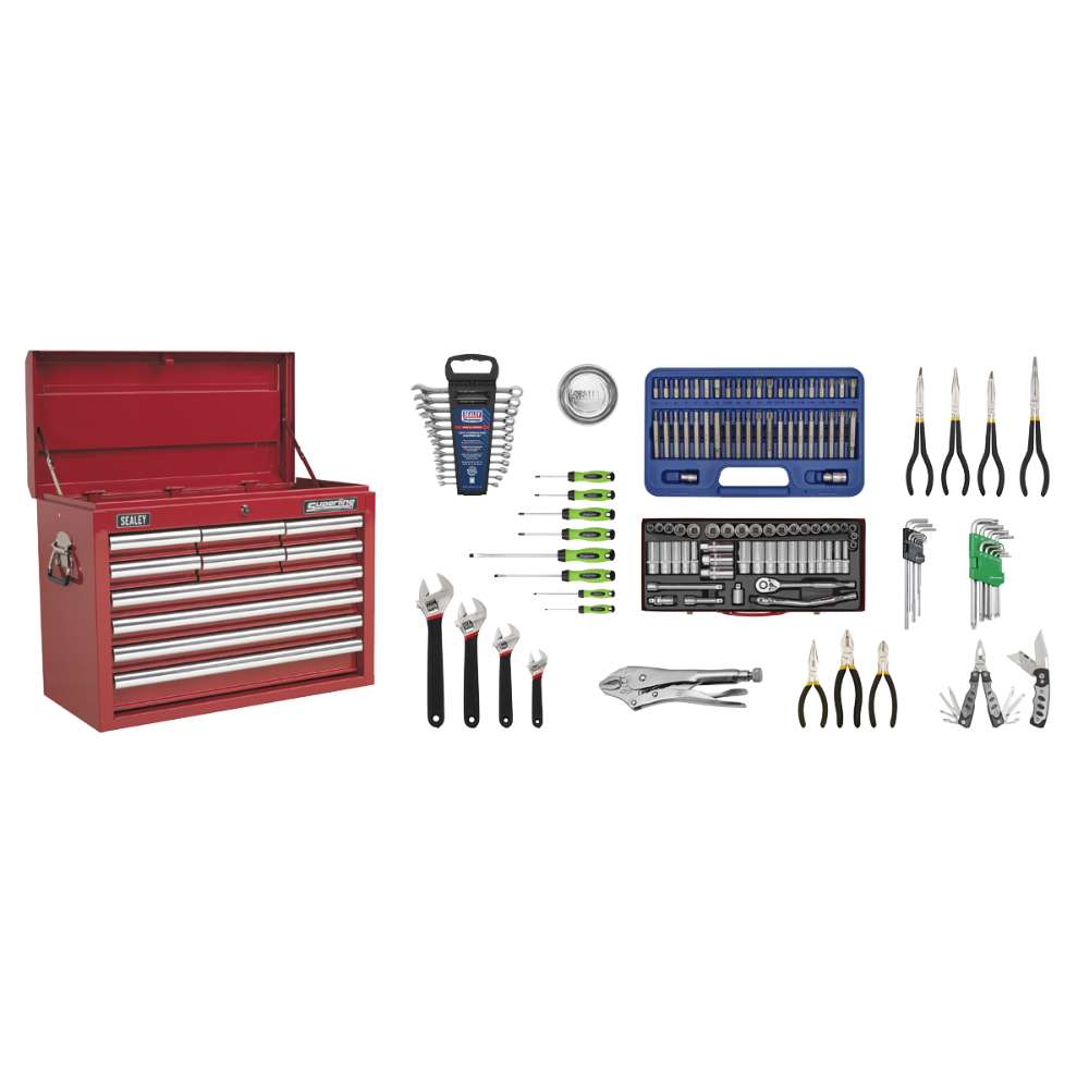 tool box with tools