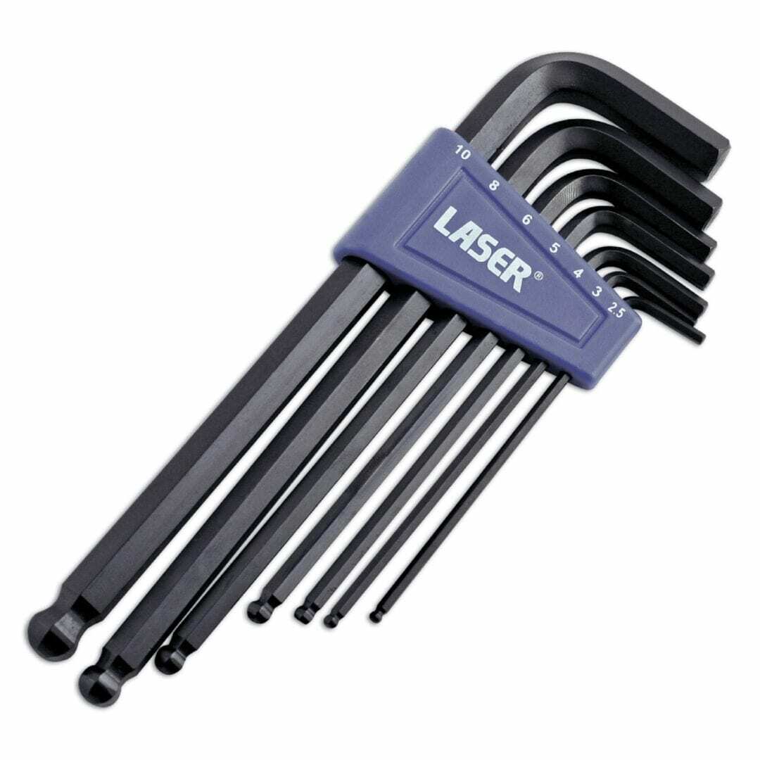 Laser Hex Key Set 7pc