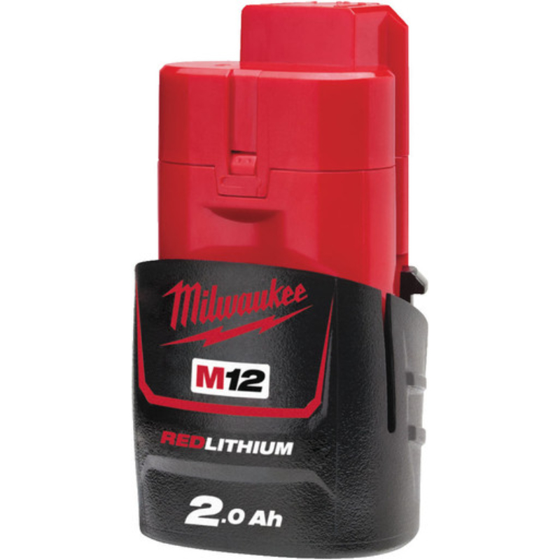 MILWAUKEE M12B2 Compact Battery Pack 12v 2.0Ah Li-ion