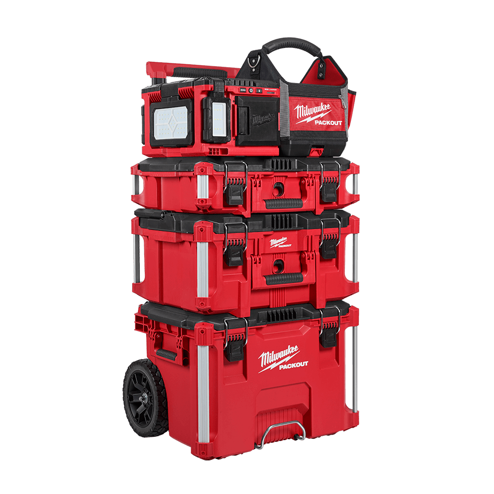 Full system compatibility with the PACKOUT  Modular Storage System – lighting on and off the stack