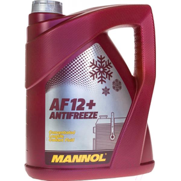 Mannol AF12+ Concentrate Antifreeze Red 5L MN4112-5, Recommended for engines requiring enhanced heat dissipation: highly accelerated engines, turbo engines etc | Toolforce.ie