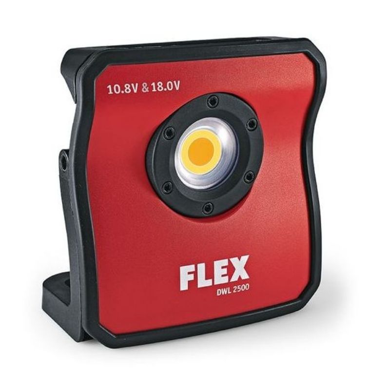 Flex Battery Lamp DWL 2500 10.8/18/0 | Powerful LED full-spectrum light with max. 3000 lumen and extremely long runtime of up to 30 hours (300 lmn) | toolforce.ie
