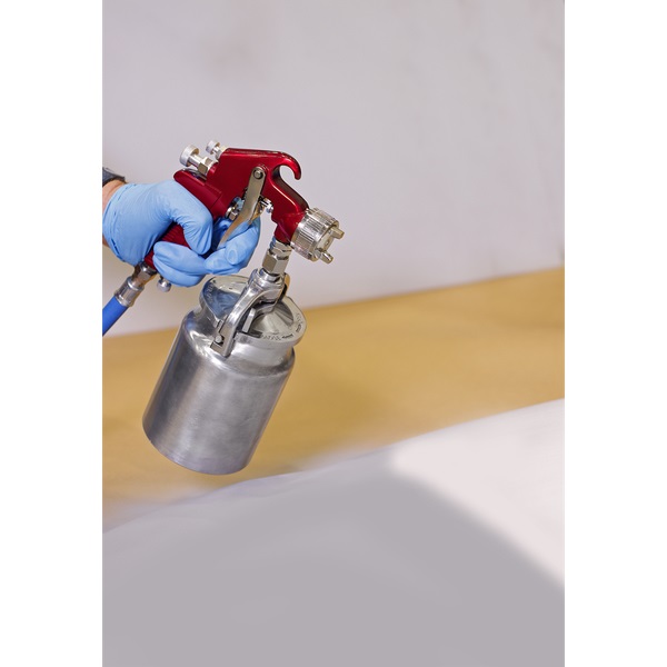 Sealey Suction Feed Spray Gun 2mm Set-Up S720
2-Stage trigger control and 1000ml aluminium suction feed pot.