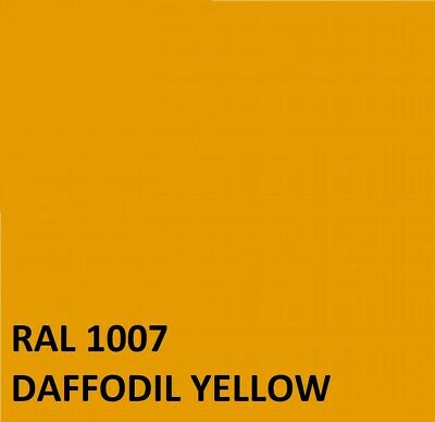 Pro Xl Acrylic Top Coat 500ml RAL 1007 Daffodil Yellow IND1007G, Colour: RAL 1007 Gloss Daffodil Yellow | Toolforce.ie