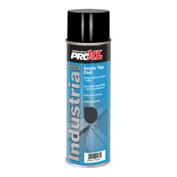 Pro Xl Acrylic Top Coat 500ml RAL 7016 Anthracite Grey IND7016G, Increased flexibility reducing the possibility of chipping , cracking and peeling | Toolforce.ie