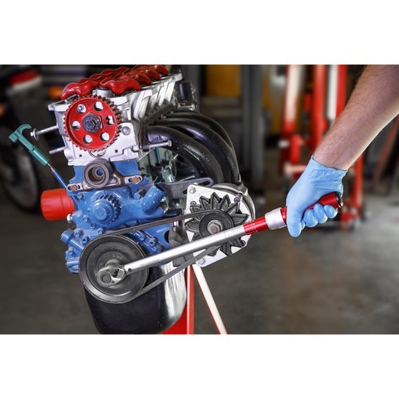 Scale graduated in Nm and lb.ft.