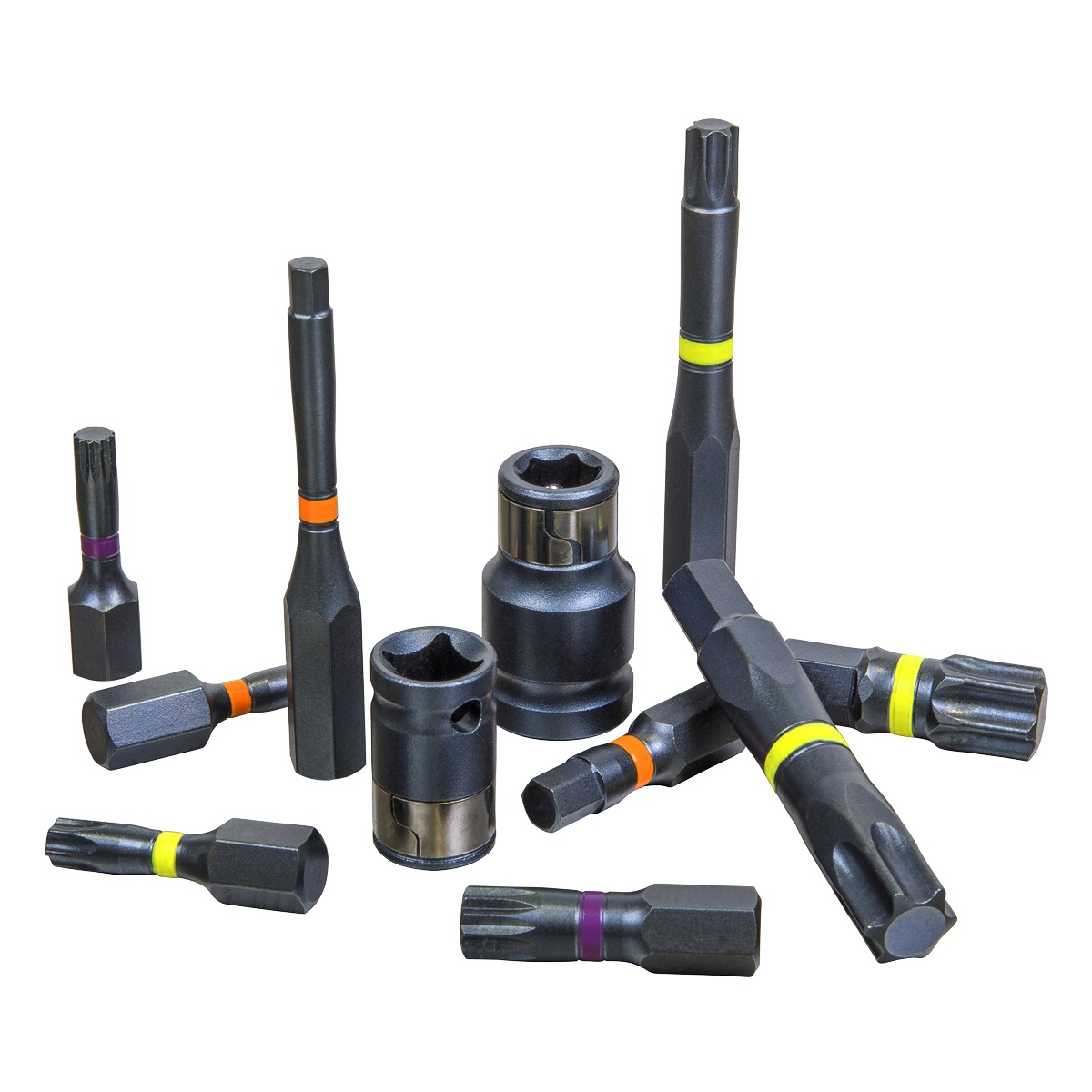 Colour-coded for fast identification