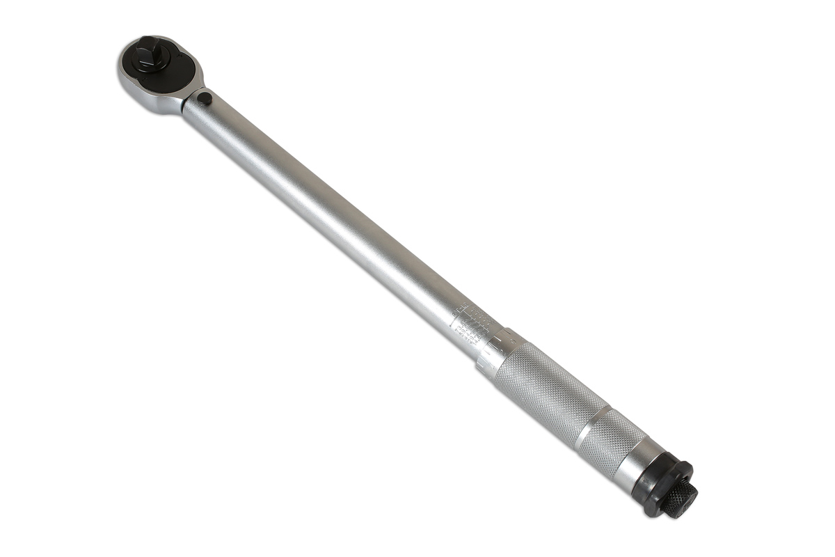 Laser Torque Wrench 20 1342 | Incremental clicks makes adjustment easier.