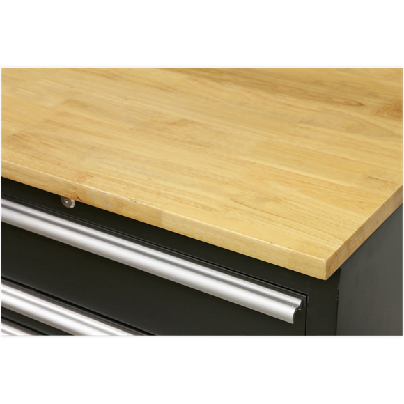 Sealey Hardwood Worktop 775mm APMS06, Hardwood worktop for use with Model No's APMS01, APMS03 and APMS20 Floor Cabinets.