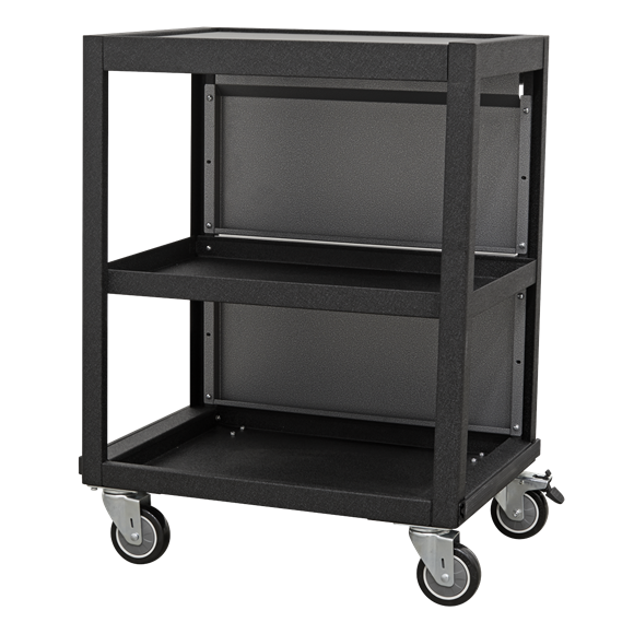 Sealey Modular Mobile Workshop Trolley APMS66, Supplied flat-packed and requires some self-assembly.