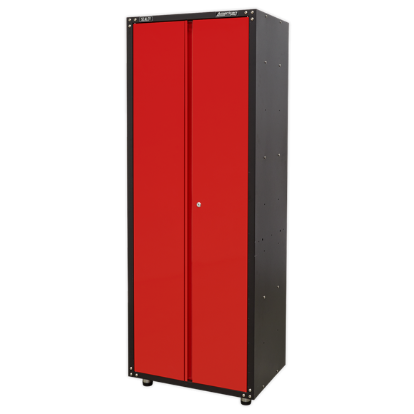 Sealey American Pro Modular 2 Door Full Height Cabinet 665mm APMS83, Use as part of a complete garage storage system or as an individual storage unit.