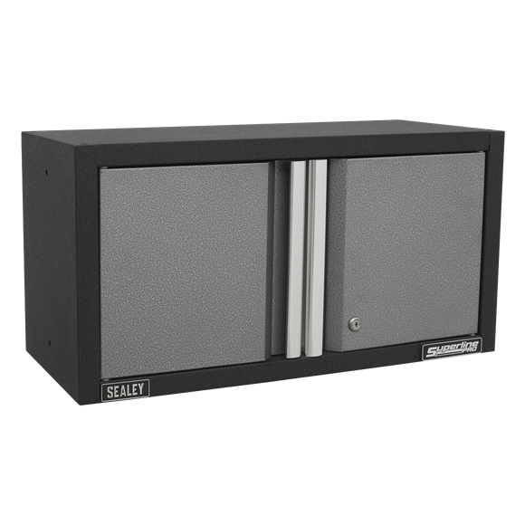 Sealey Modular Tool Storage System Stainless Steel Worktop APMSSTACK16SS, APMS65 - 680mm 2 Door Modular Wall Cabinet