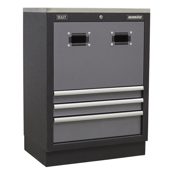 Sealey Modular Tool Storage System Stainless Steel Worktop APMSSTACK16SS, Reel Cabinet (APMS63): 680 x 460 x 910mm