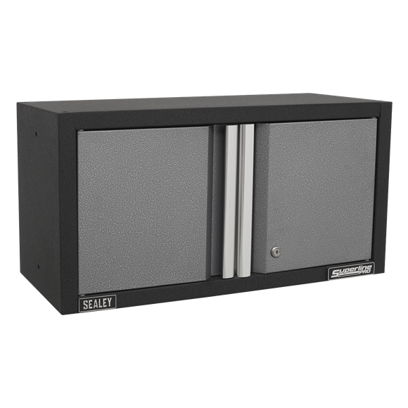 Sealey Modular Tool Storage System Wooden Worktop APMSSTACK16W, APMS65 - 680mm 2 Door Modular Wall Cabinet