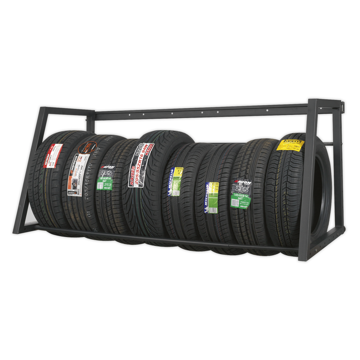 Sealey Extending Tyre Rack Wall or Floor Mounting STR001