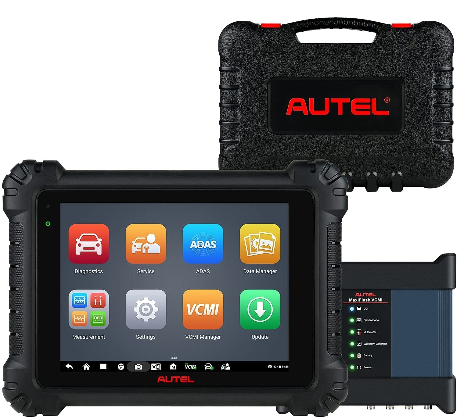 Autel MaxiSYS Diagnostic Tablet & VCMI MS919, Substantial 128GB built-in memory