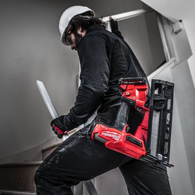 Milwaukee 16 gauge nailer cheap
