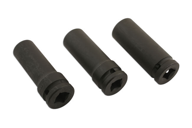 Manufactured from chrome molybdenum with black phosphate finish.