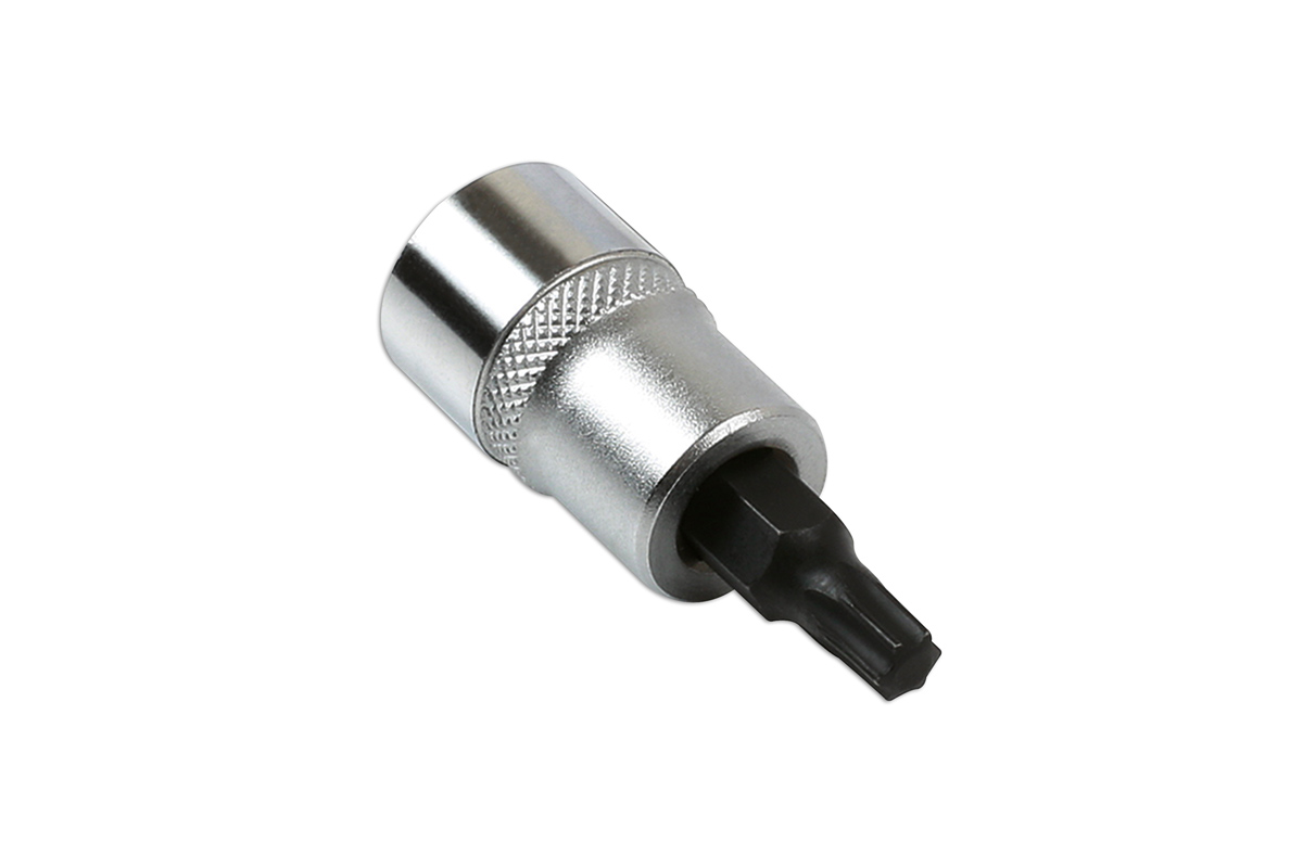 Socket manufactured from chrome vanadium, bit from S2 steel.