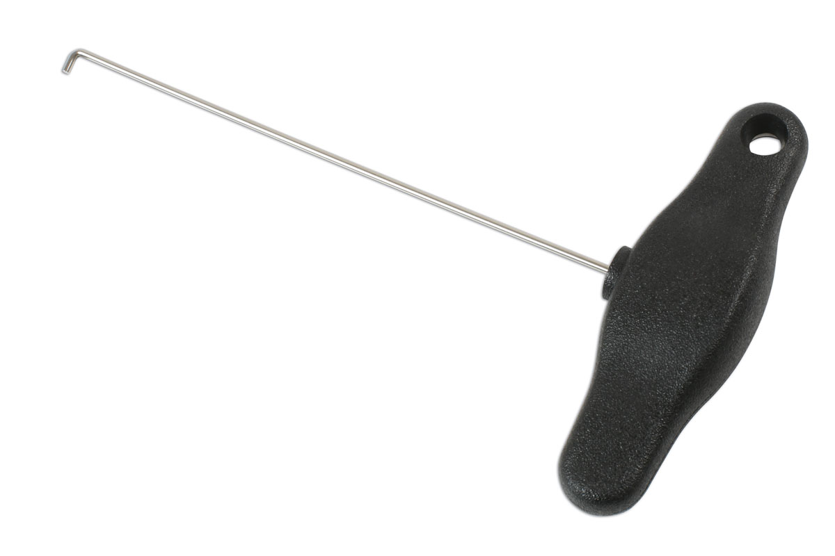 Examples of use: VAG - clock removal, fuel tank flap removal (Audi TT), rear A/C vent removal, door handle removal.