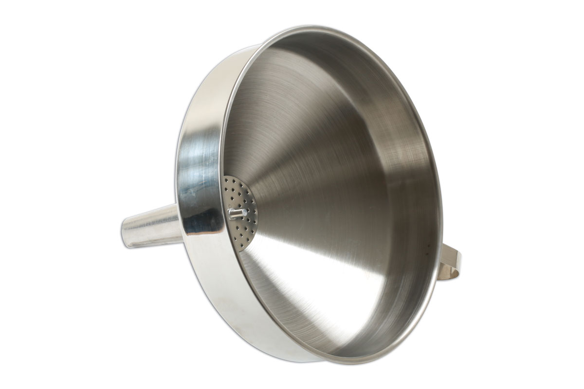 Laser Stainless Steel Funnel 200mm LA7366