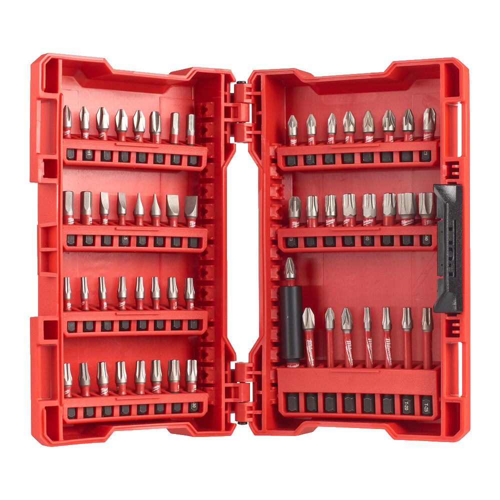 Milwaukee 57 Piece Shockwave Hex Bit Driver Set 4932472058 Toolforce