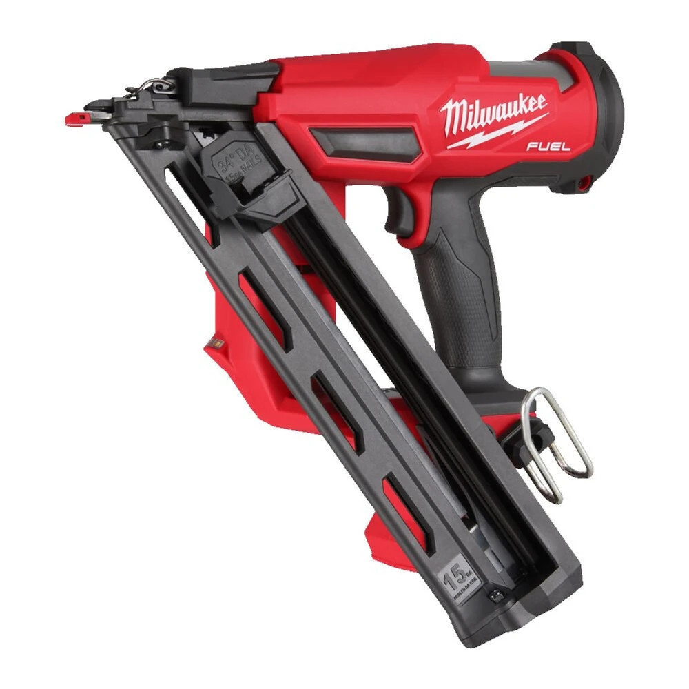Milwaukee M18 Fuel 15 Gauge Angled Nail Finish Nailgun M18FN15GA-0X