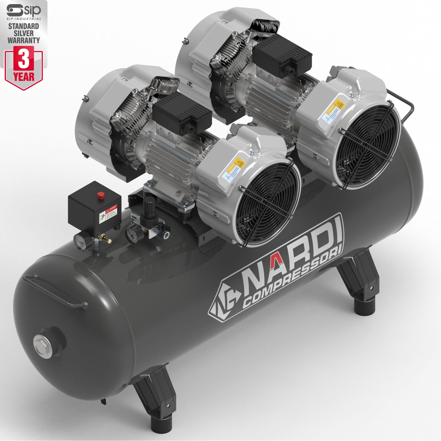 NARDI EXTREME MP 5.00HP 200ltr Compressor | EXTMP20050