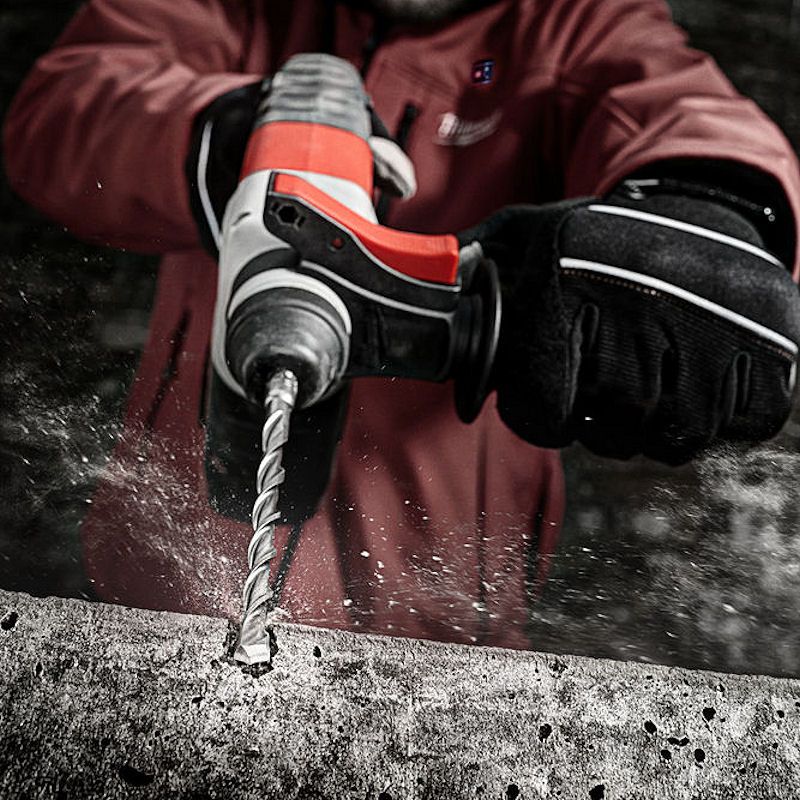 MILWAUKEE 10MM X 160MM M2 2-CUT SDS+ DRILL BIT, Diameter : 10.0 mm