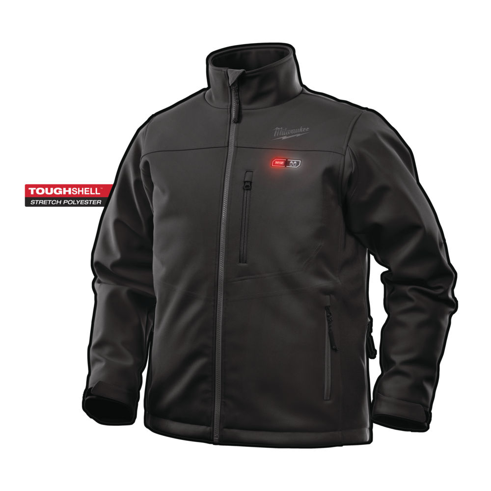 MILWAUKEE M12 PREMIUM HEATED JACKET BLACK 2XL M12HJBXXL-201B