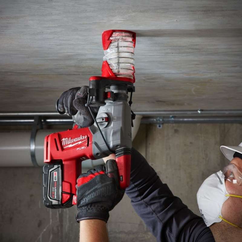 Ideal for overhead drilling applications, and with a universal fit to work with all SDS-plus rotary hammers.