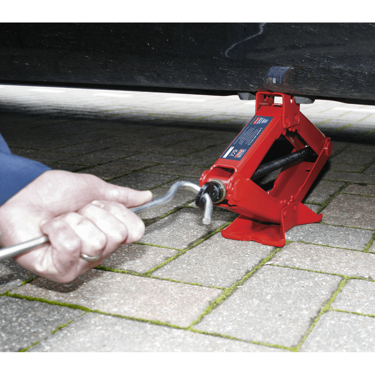 Sealey Scissor Jack Heavy-Duty 1.5tonne 58M