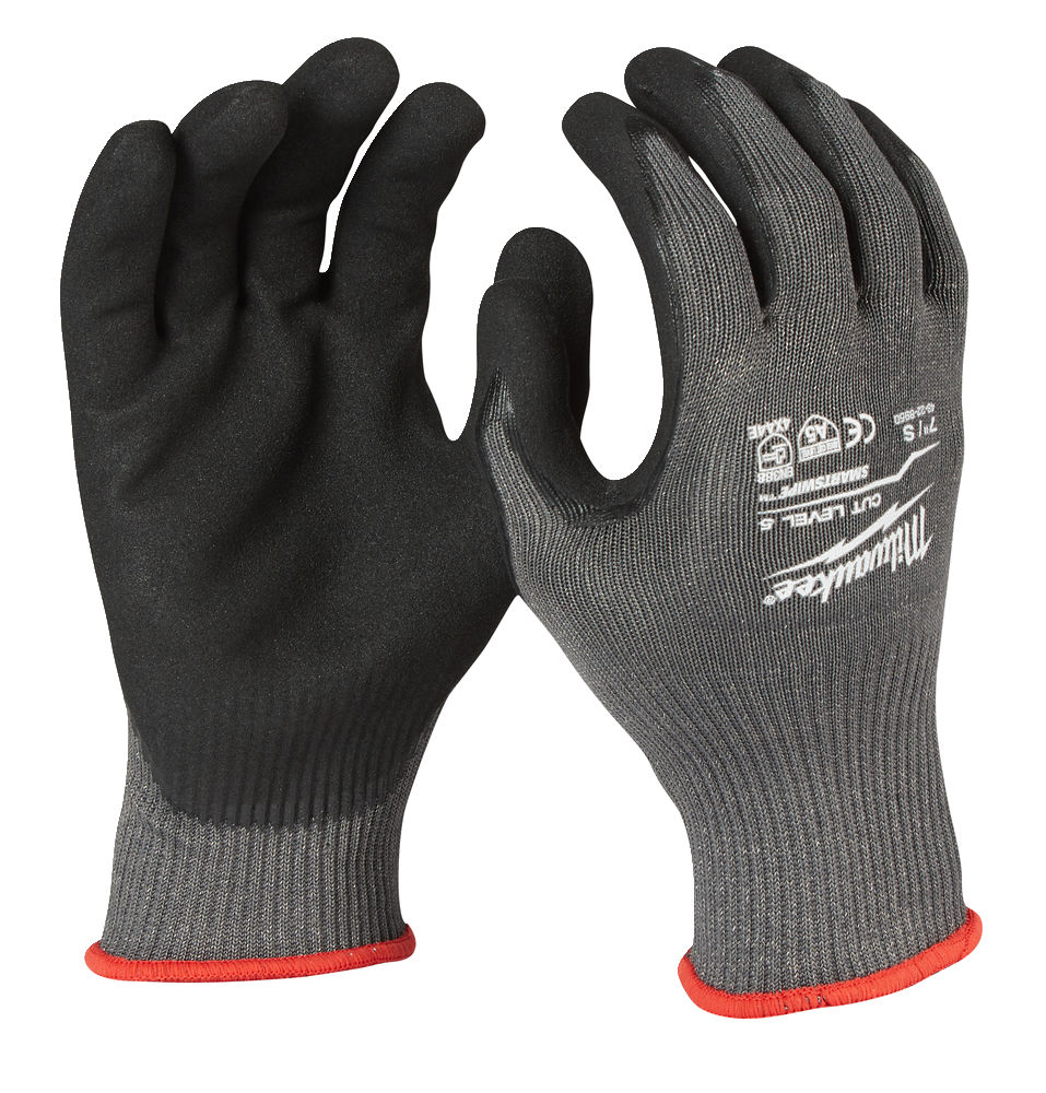 MILWAUKEE WORK GLOVE CUT RESISTANT LEVEL 5 SIZE XX-LARGE (11) | Toolforce.ie