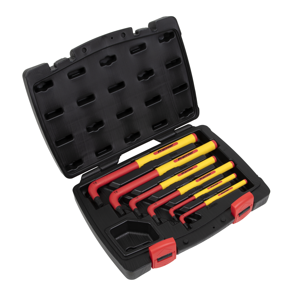 Sealey Hex Key Set 6pc Extra-Long VDE AK7177