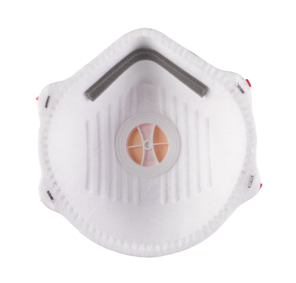 Milwaukee FFP2 Respirator With Valve, FFP2 rating - filtering facepiece gives up to 94% protection.