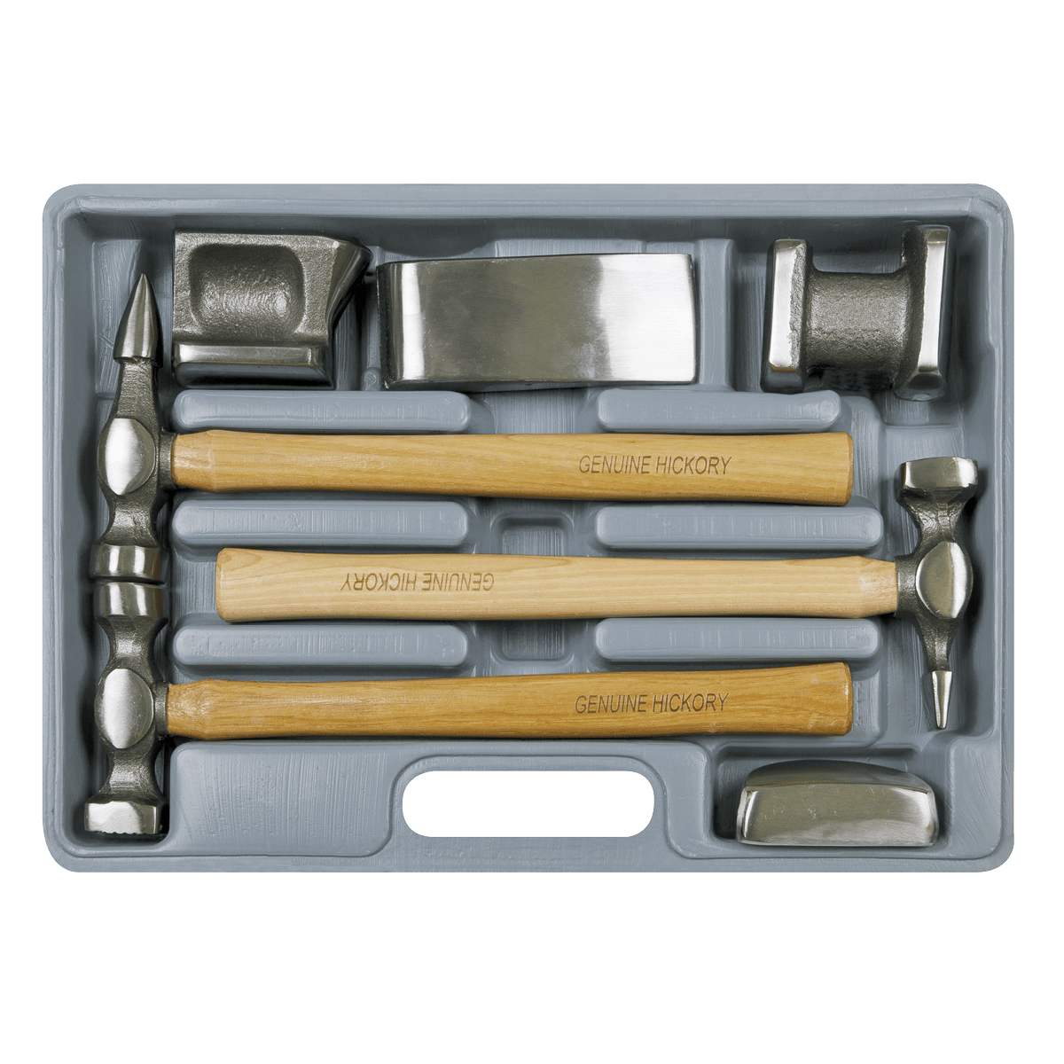 Sealey Panel Beating Set 7pc Drop-Forged Hickory Shafts CB507