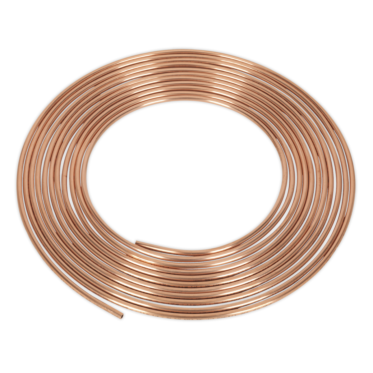 Sealey Brake Pipe Copper Tubing 22 Gauge 3/16" x 25ft BS EN 12449 C106 CBP002